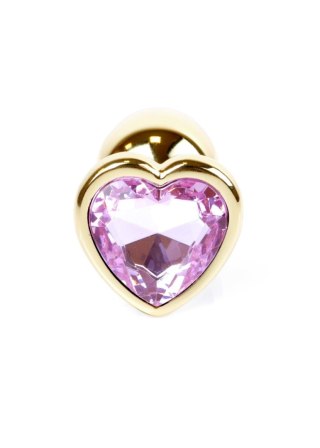 MyLove Toys - Jewellery Gold Heart PLUG- Rose