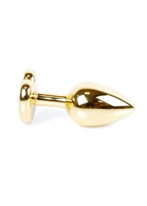 MyLove Toys - Jewellery Gold Heart PLUG- Rose