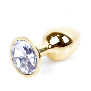 MyLove Toys - Jewellery Gold PLUG- Clear