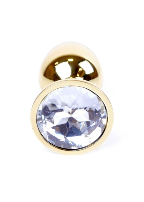 MyLove Toys - Jewellery Gold PLUG- Clear