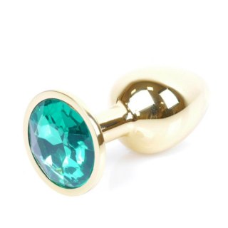 MyLove Toys - Jewellery Gold PLUG- Green