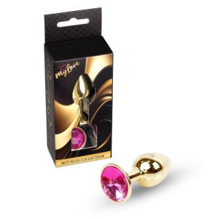 MyLove Toys - Jewellery Gold PLUG- Pink