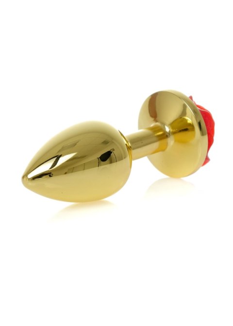 MyLove Toys - Jewellery Gold PLUG ROSE- Red