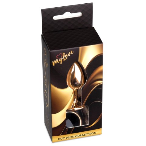 MyLove Toys - Jewellery Red Gold PLUG- Black