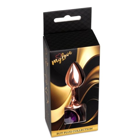 MyLove Toys - Jewellery Red Gold PLUG- Purple