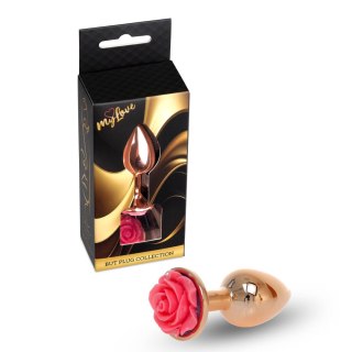 MyLove Toys - Jewellery Red Gold PLUG ROSE- Peach
