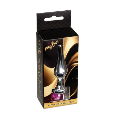 MyLove Toys - Jewellery Silver BUTT PLUG- Pink