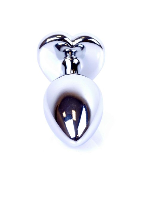 MyLove Toys - Jewellery Silver Heart PLUG- Light Blue