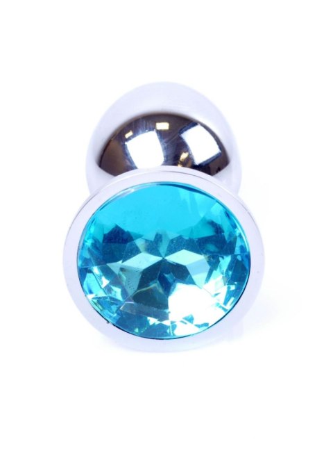 MyLove Toys - Jewellery Silver PLUG- Light Blue