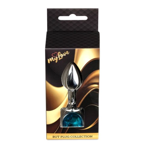 MyLove Toys - Jewellery Silver PLUG- Light Blue