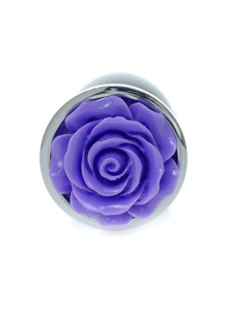 MyLove Toys - Jewellery Silver PLUG ROSE- Purple