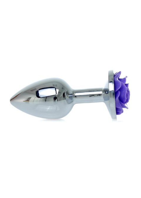 MyLove Toys - Jewellery Silver PLUG ROSE- Purple