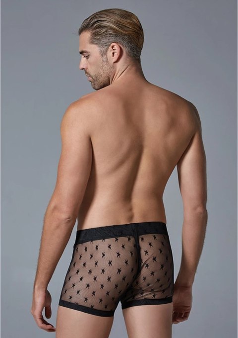 Allure Menswear szorty męskie L/XL z motywem gwiazdy czarne