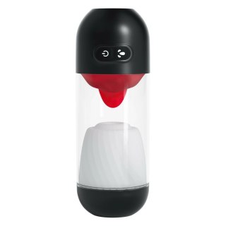 Crushious Slurpy 2w1 Lick & Vibro System Transparentny 22 cm