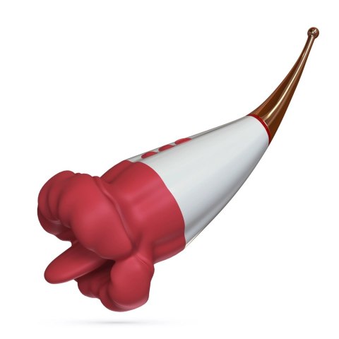 Jagger Double Stimulator Red - Innowacyjny dwustronny model silikonowy