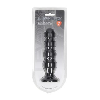 LEVELZ Quad Rattle XL Czarny Korek Anatomiczny z Silikonu Premium
