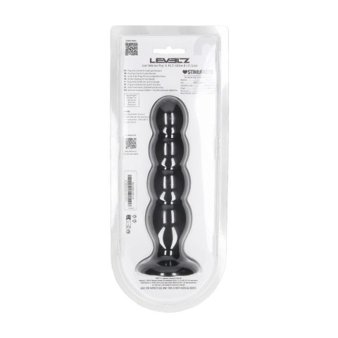 LEVELZ Quad Rattle XL Czarny Korek Anatomiczny z Silikonu Premium