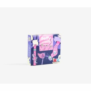 Asha International Beffy Dental Dam Strawberry 3 szt. - cienkie arkusze ochronne o smaku truskawkowym