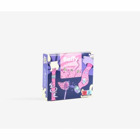 Asha International Beffy Dental Dam Strawberry 3 szt. - cienkie arkusze ochronne o smaku truskawkowym