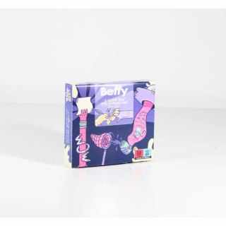 Asha International Beffy Dental Dam Vanilla 3 sztuki - cienkie arkusze ochronne o smaku wanilii