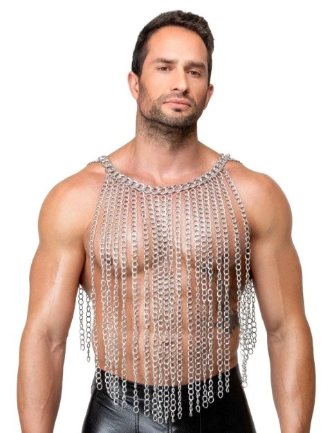 Bad Kitty Chainmail Collar/Szata z Łańcuszkow Srebrny Uniwersalny