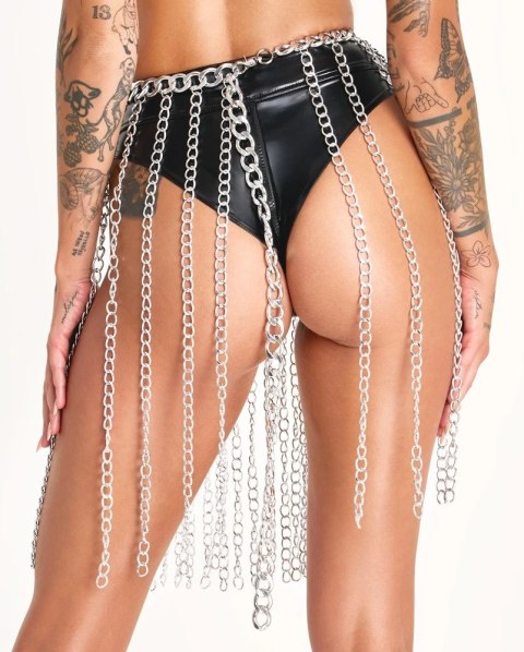 Bad Kitty Chainmail Collar/Szata z Łańcuszkow Srebrny Uniwersalny