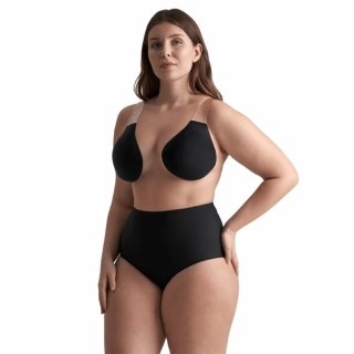 Bye Bra Sculpting Lifts Black Cup F - samoprzylepne podnoszące taśmy
