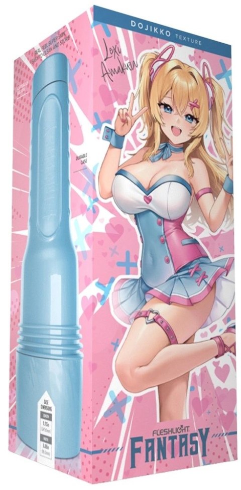 Fleshlight Fantasy Lexi Amakur - model z teksturą Anime, 25 cm