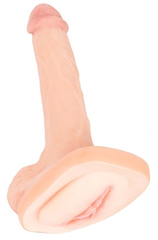 Nature Skin 3in1 Extension Masturbator Dildo 31 cm TPE uniwersalny