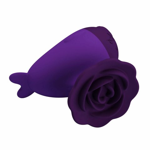 Pretty Love Dolphin Mini - wibrujący masażer z klipsem, fioletowy