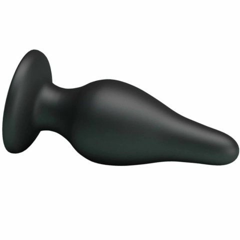 Pretty Love Ergonomiczna wtyczka silikonowa 15,4 cm z przyssawką czarna