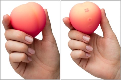 ROMP Pink Peach - kompaktowy stymulator z technologią powietrzną, rożowy