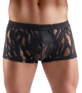 Svenjoyment Pants M czarne połprzezroczyste z elastycznym pasem
