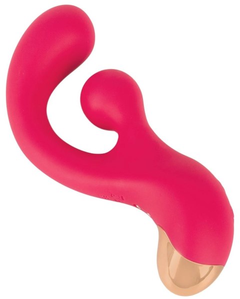 Sweet Smile G-Spot Vibrator z rotacją i podwojną mocą, fioletowy 18 cm