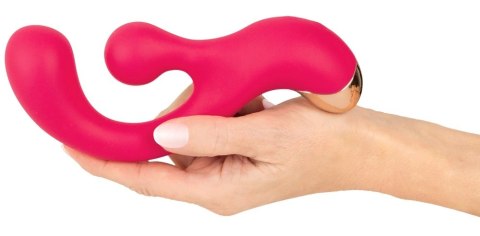 Sweet Smile G-Spot Vibrator z rotacją i podwojną mocą, fioletowy 18 cm