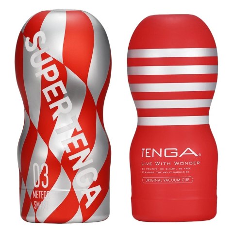 Tenga Super Tenga Meteor Smash - jednorazowa maszyna intymna, 16 cm
