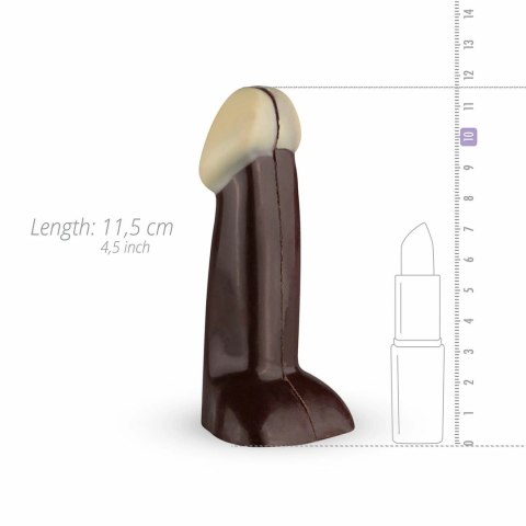 Willie Chocolate Pure - model anatomiczny o smaku czekolady, 16 cm