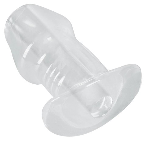ANOS Tunnel Plug Transparent - anatomiczny korek z otworem 10,2 cm