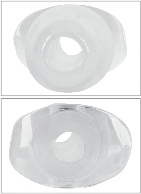 ANOS Tunnel Plug Transparent - anatomiczny korek z otworem 10,2 cm