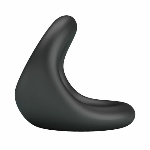 CRAZY BULL Nestor silikonowy pierścień anatomiczny czarny ergonomiczny