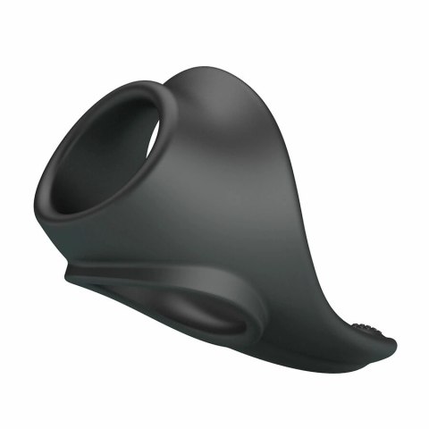CRAZY BULL Zadok ergonomiczny pierścień silikonowy z rozciągaczem czarny