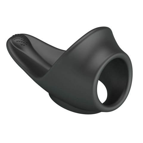 CRAZY BULL Zadok ergonomiczny pierścień silikonowy z rozciągaczem czarny
