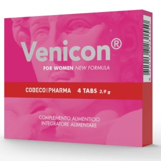 Cobeco Venicon Women kapsułki wspierające energię i witalność 4 szt.