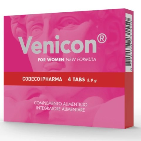 Cobeco Venicon Women kapsułki wspierające energię i witalność 4 szt.