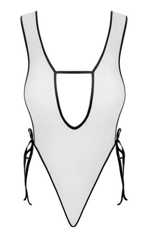 Cottelli Collection Body Fantasy White z ombre i regulacją bokow S-L