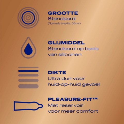Durex Nude Ultra Thin - prezerwatywy ultracienkie 20 sztuk
