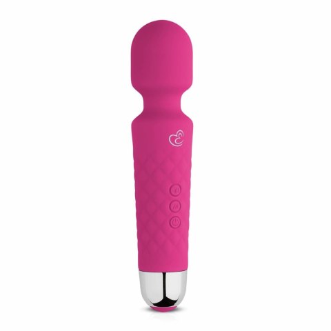 EasyToys Mini Wand Pink - kompaktowy masażer wielofunkcyjny 18 trybow