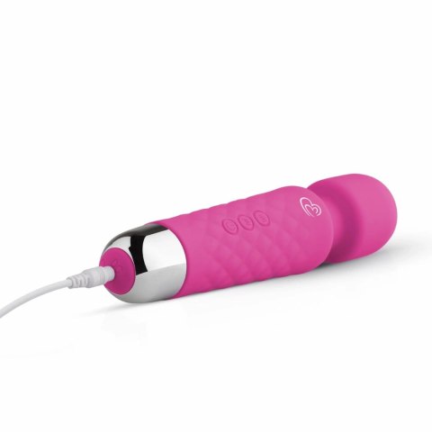 EasyToys Mini Wand Pink - kompaktowy masażer wielofunkcyjny 18 trybow