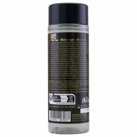 HOT Olejek do masażu waniliowy 100 ml - pielęgnacja i relaks