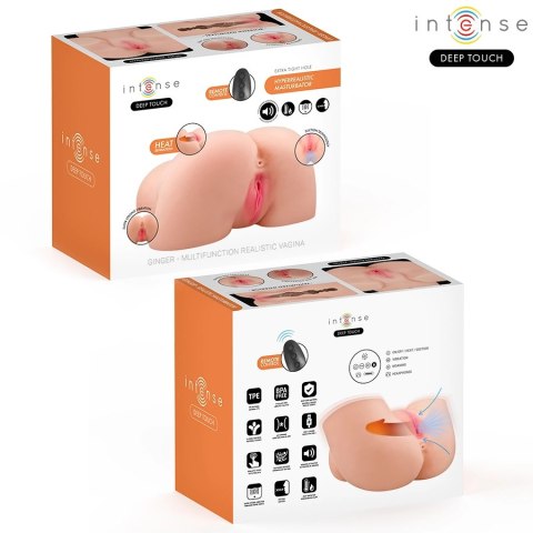 Intense Deep Touch - zaawansowana maszyna intymna z funkcją ciepła i dźwięku, 5,3 kg